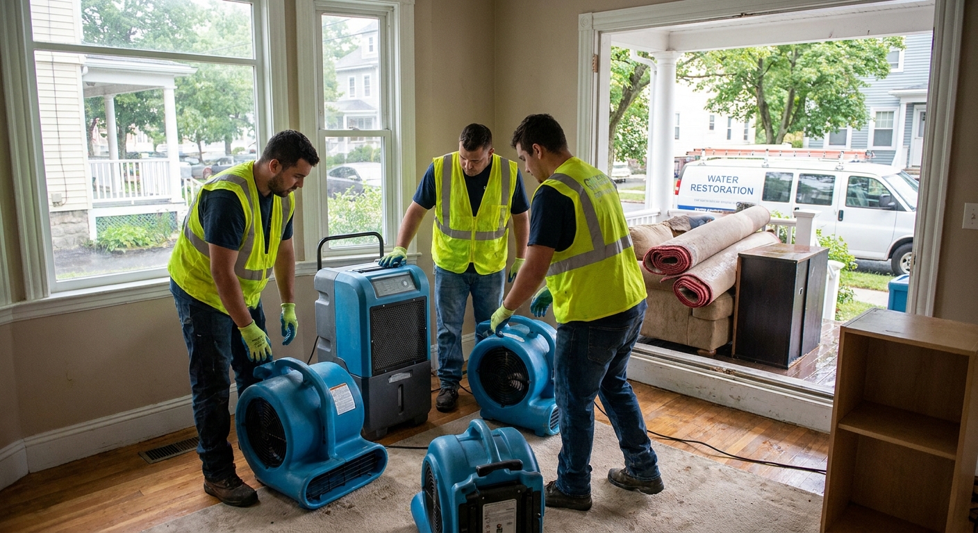 Water Damage Repair in Malden