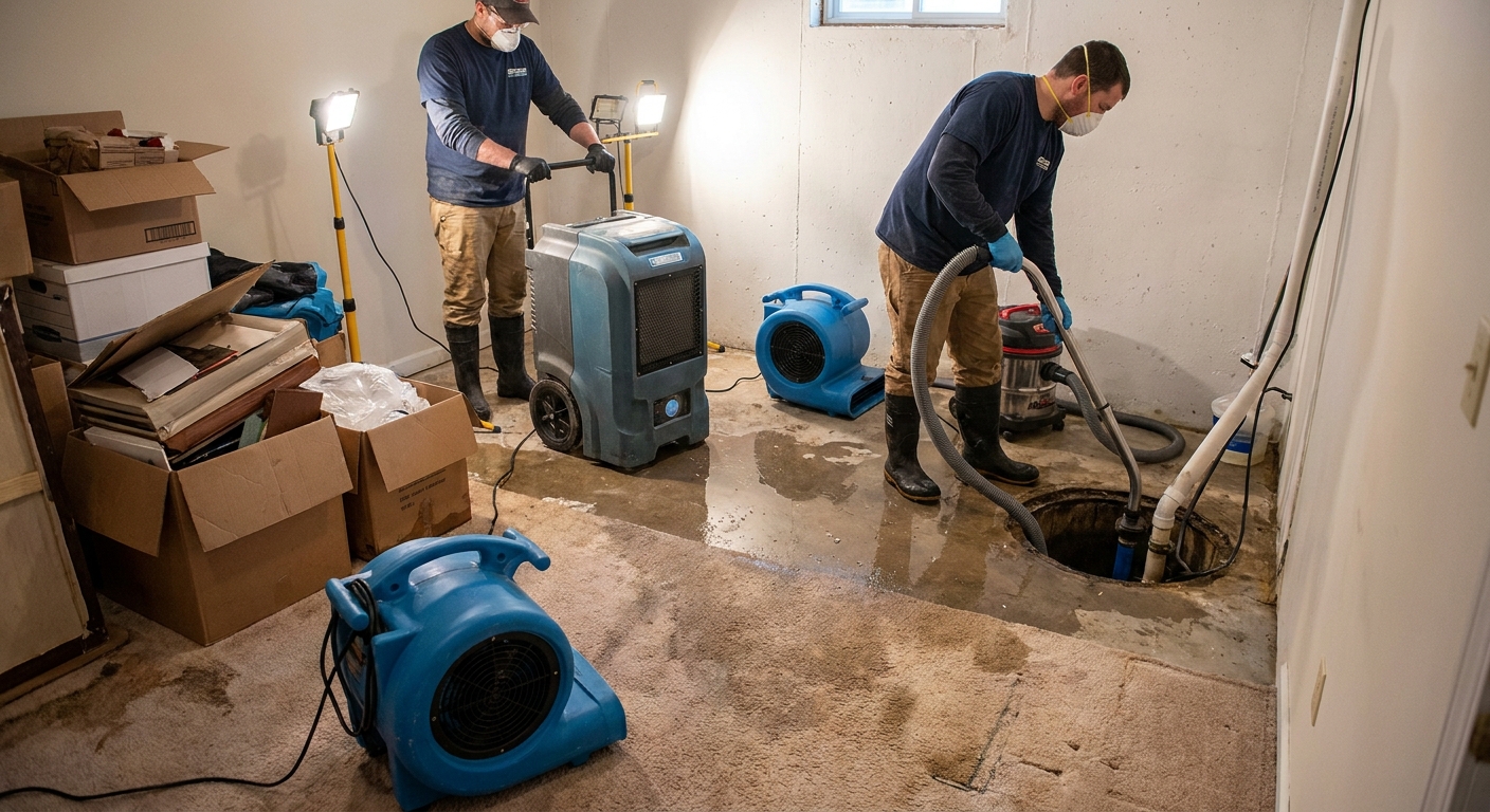 Water Damage Repair in Reading, MA