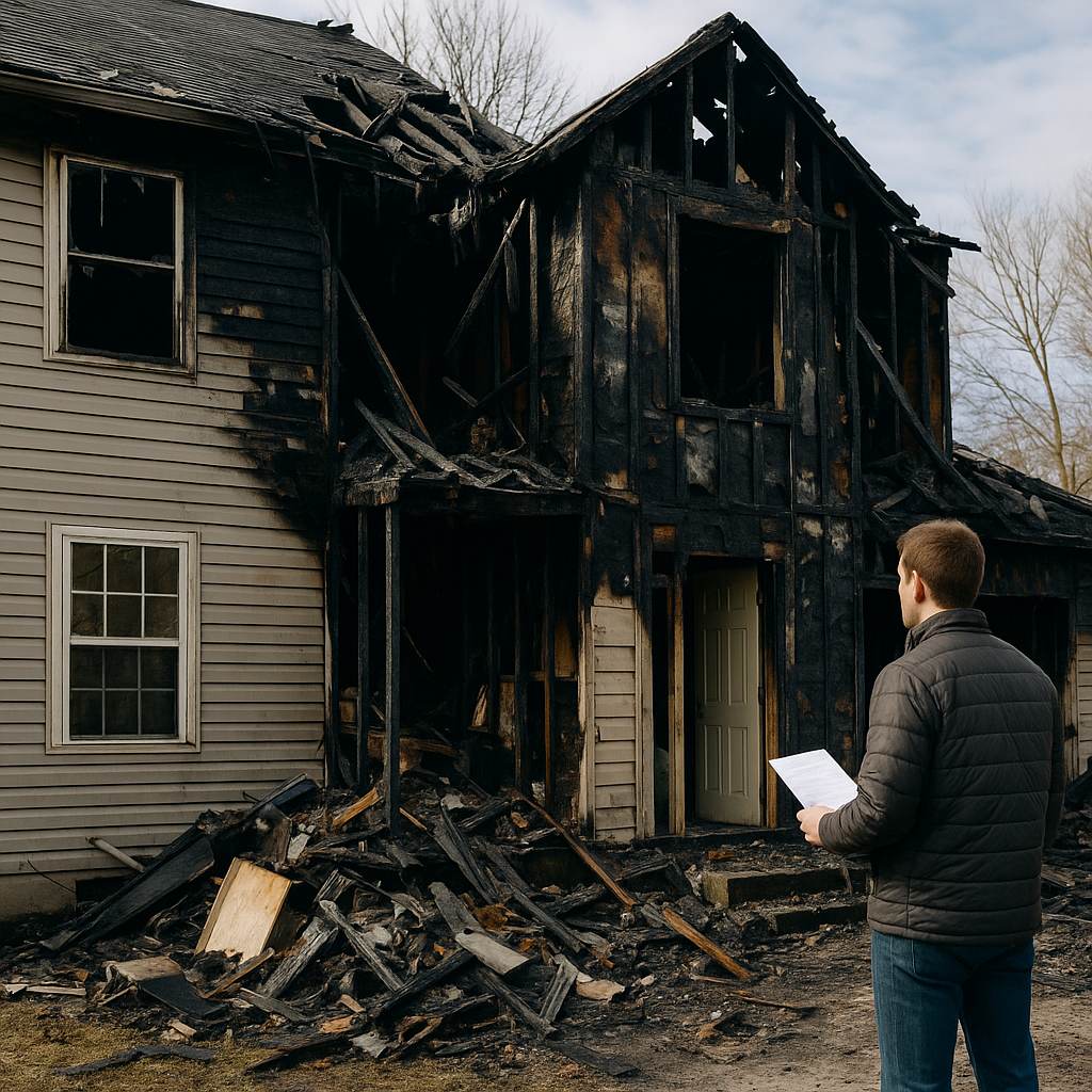 What Homeowners Insurance Covers After a House Fire in Massachusetts