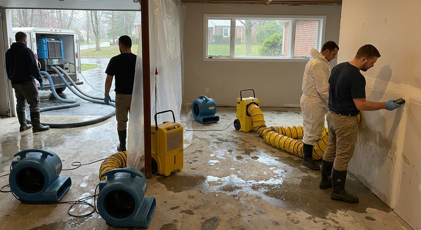 Water Damage Repair & Restoration in Andover