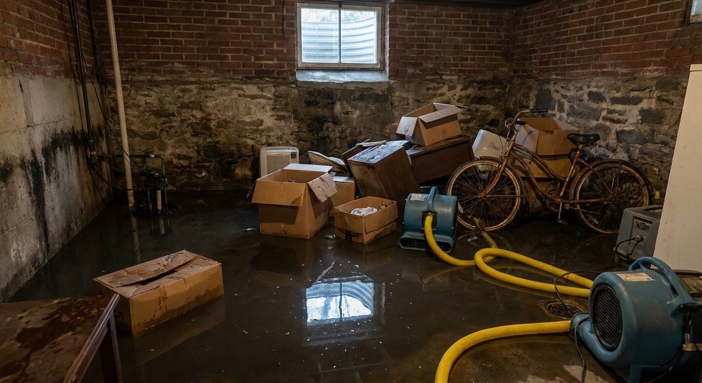 Basement Flooding Doesn't Wait in Newton