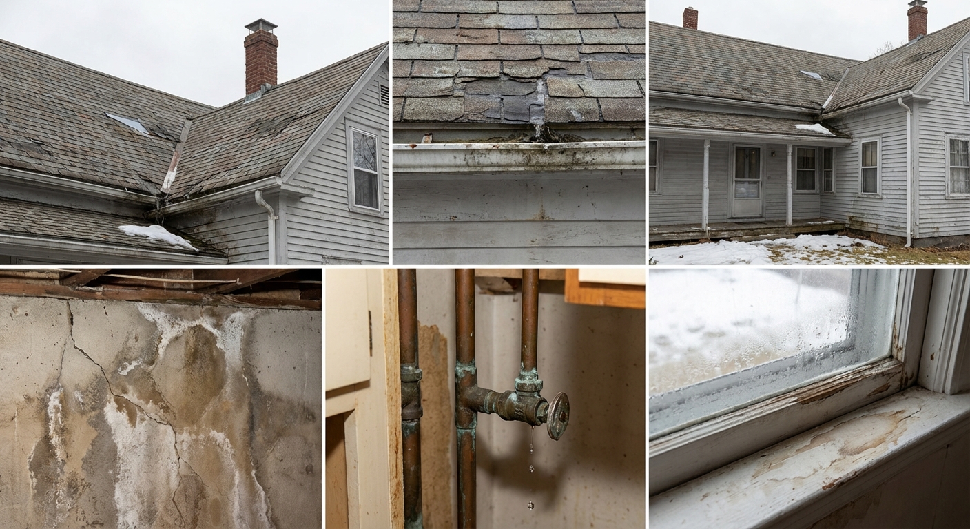 Where Water Leaks Most Often Begin in Northeastern Massachusetts Homes