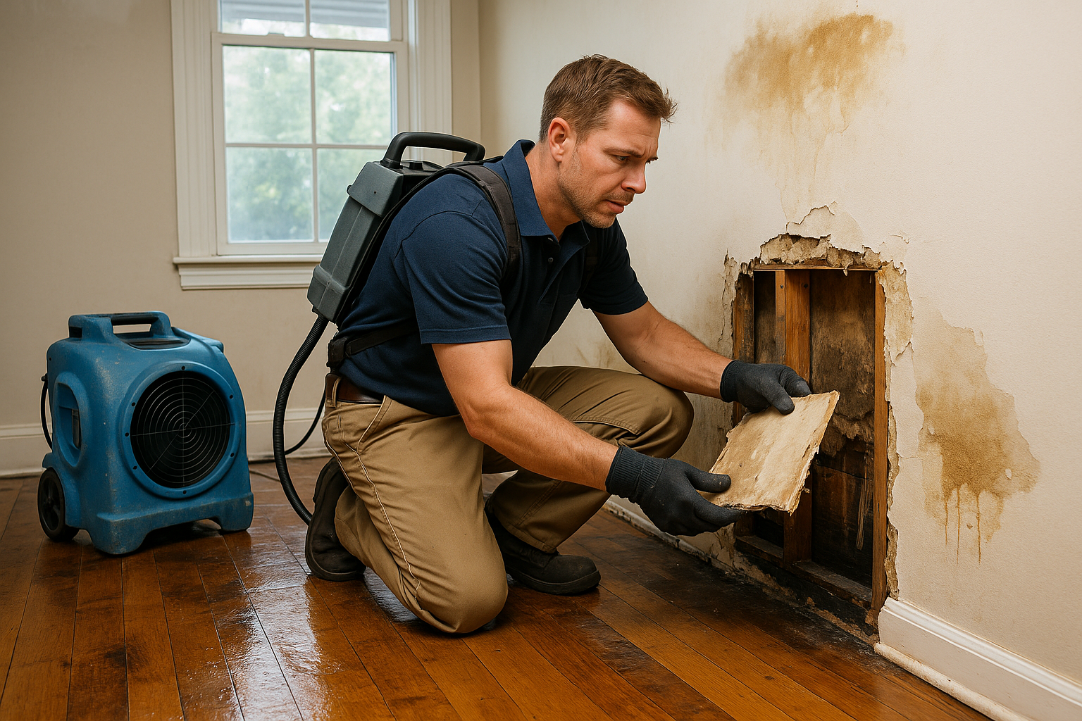 Water Damage Repair in Beverly
