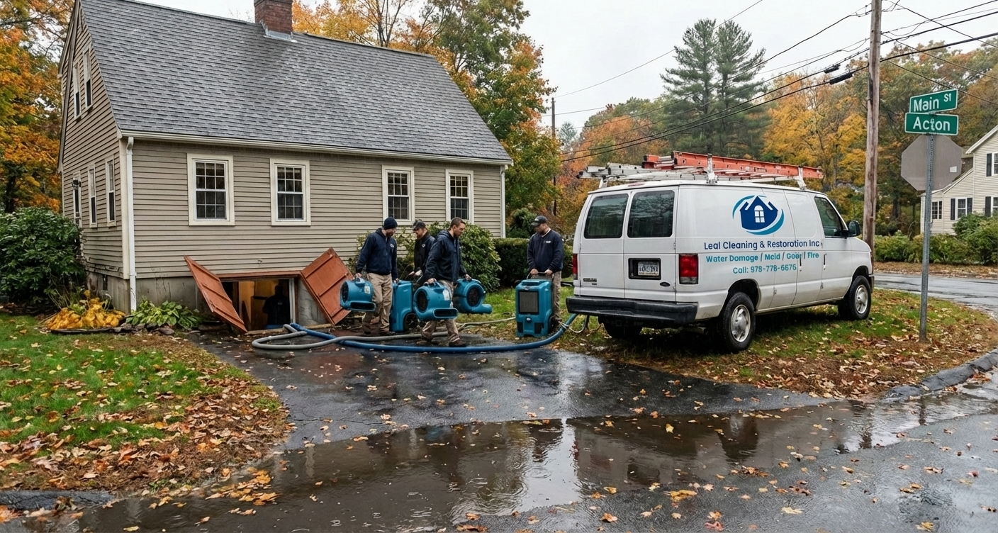 Water Damage Repair & Restoration in Acton