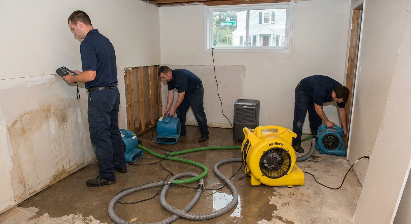 Water Damage Repair in Needham, MA