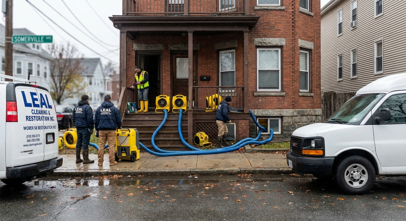 Water Damage Repair and Restoration in Somerville