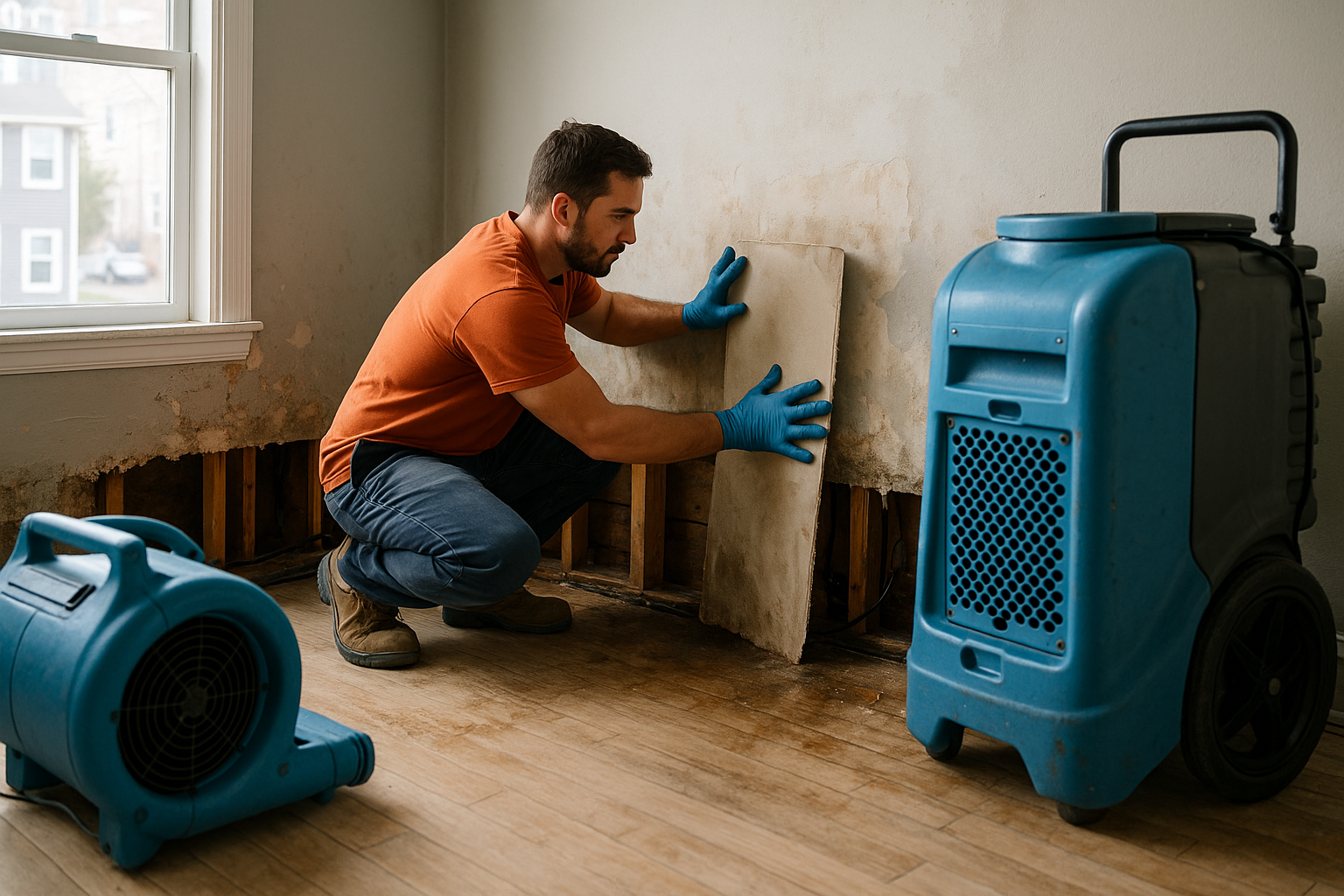 Water Damage Repair in Revere