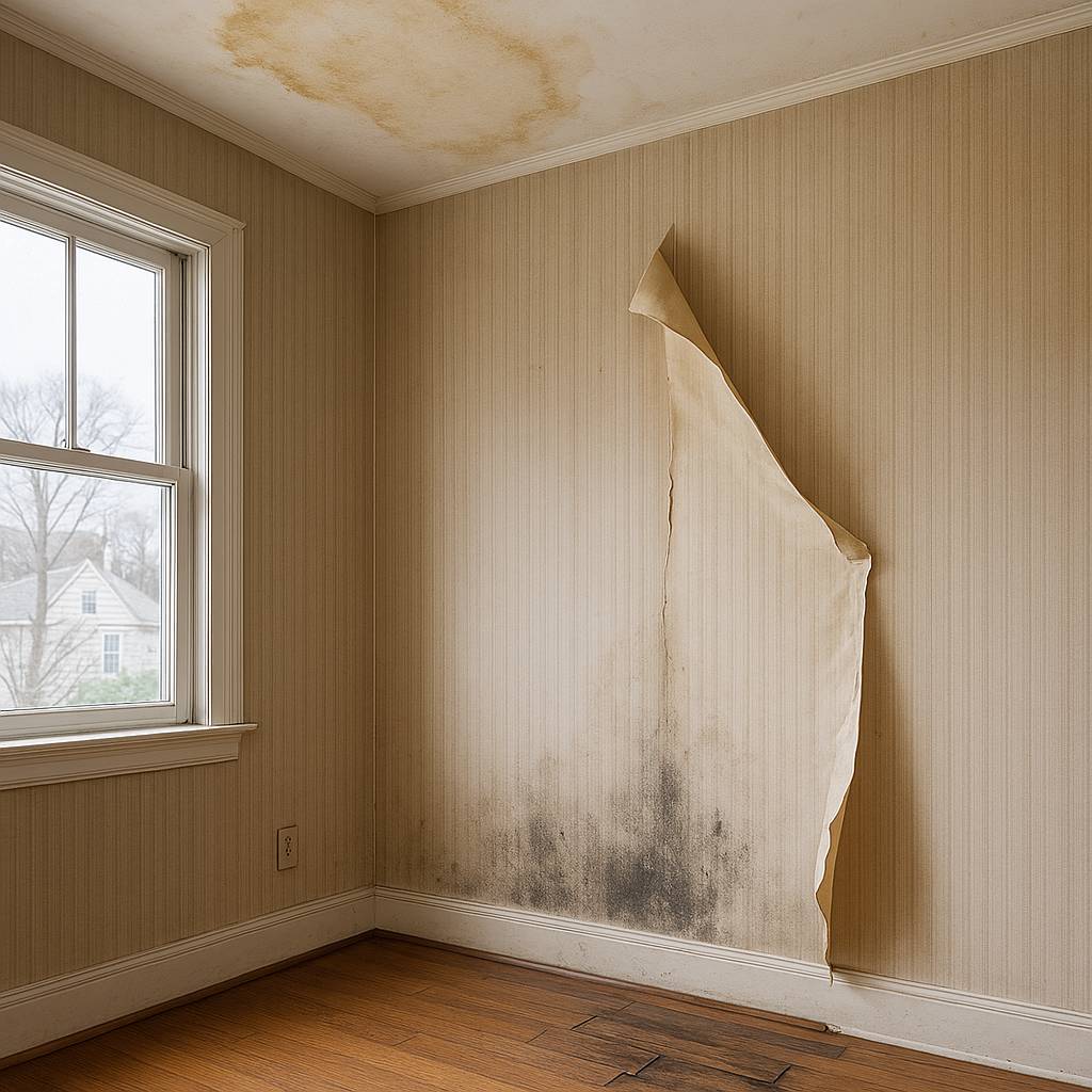 Signs of Hidden Water Damage in Massachusetts Homes