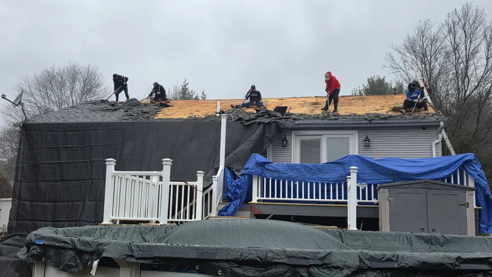 Roof Leaks in Massachusetts That Lead to Interior Water Damage