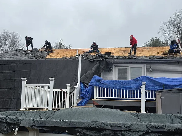 Roof Leaks in Massachusetts That Lead to Interior Water Damage