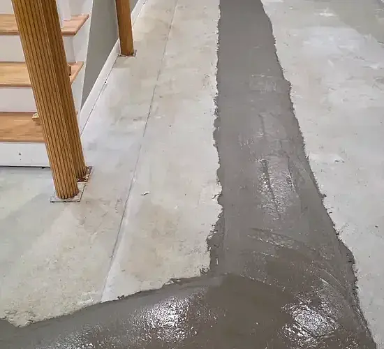 During Sump Pump Installation
