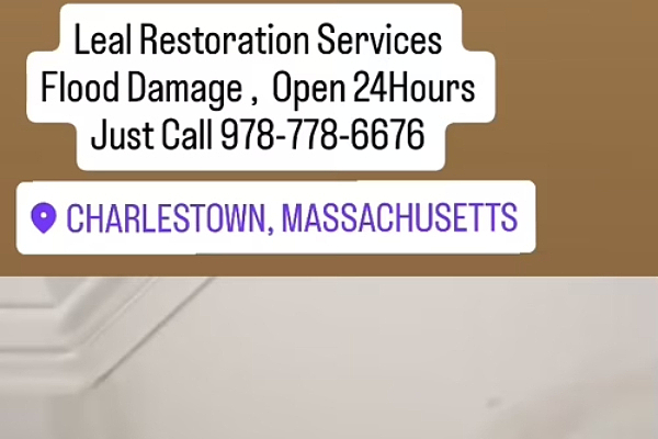 Basement Flood & Mold Damage Before